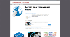 Desktop Screenshot of instantseolink.com